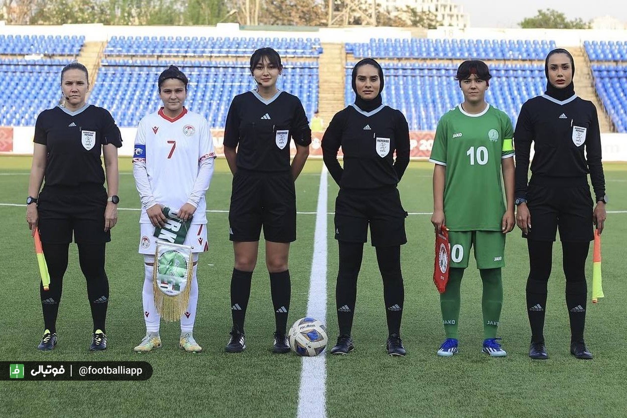 قضاوت ذکایی و لشنی در مسابقات دختران کافا (عکس)