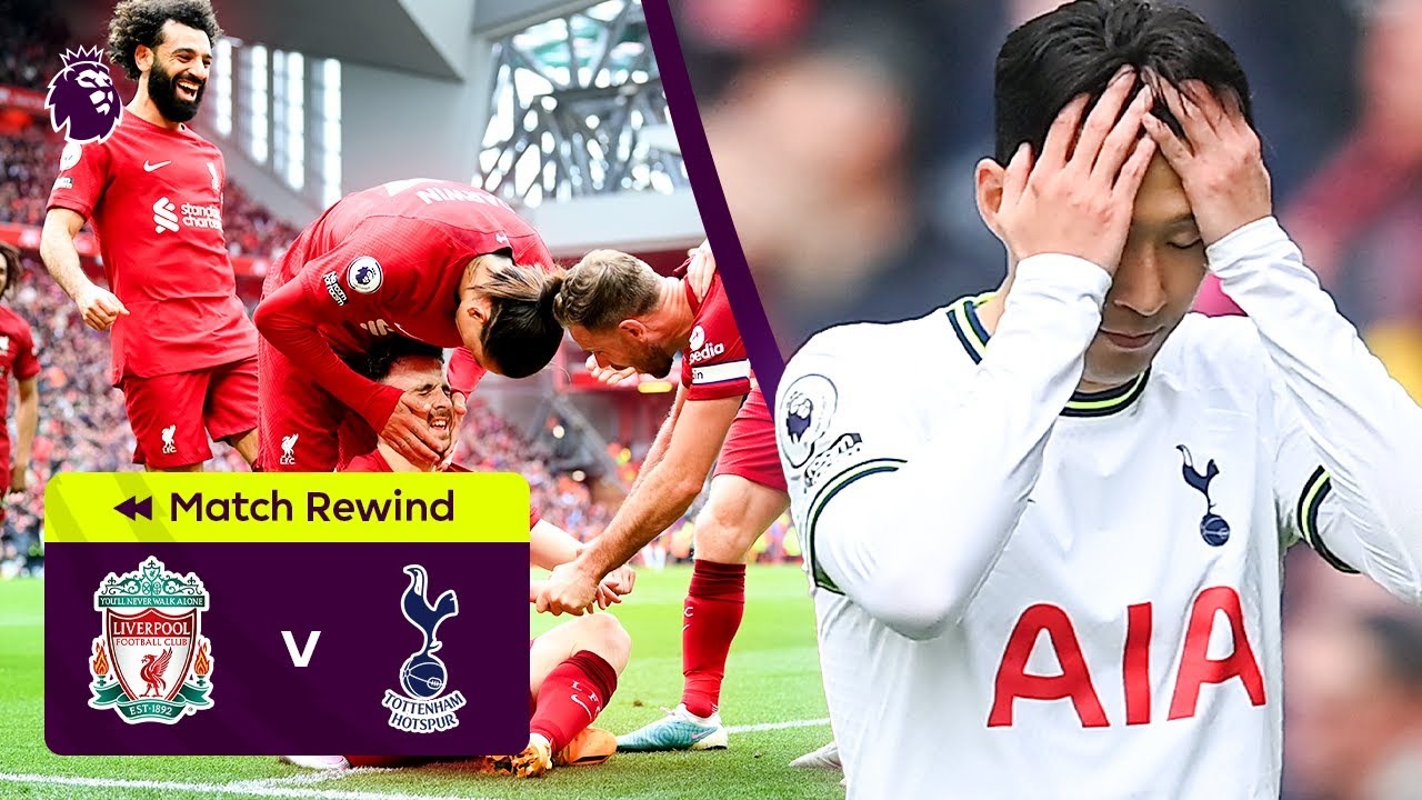 مرور بازی جنون آمیز لیورپول 4-3 تاتنهام در فصل 2022-2023