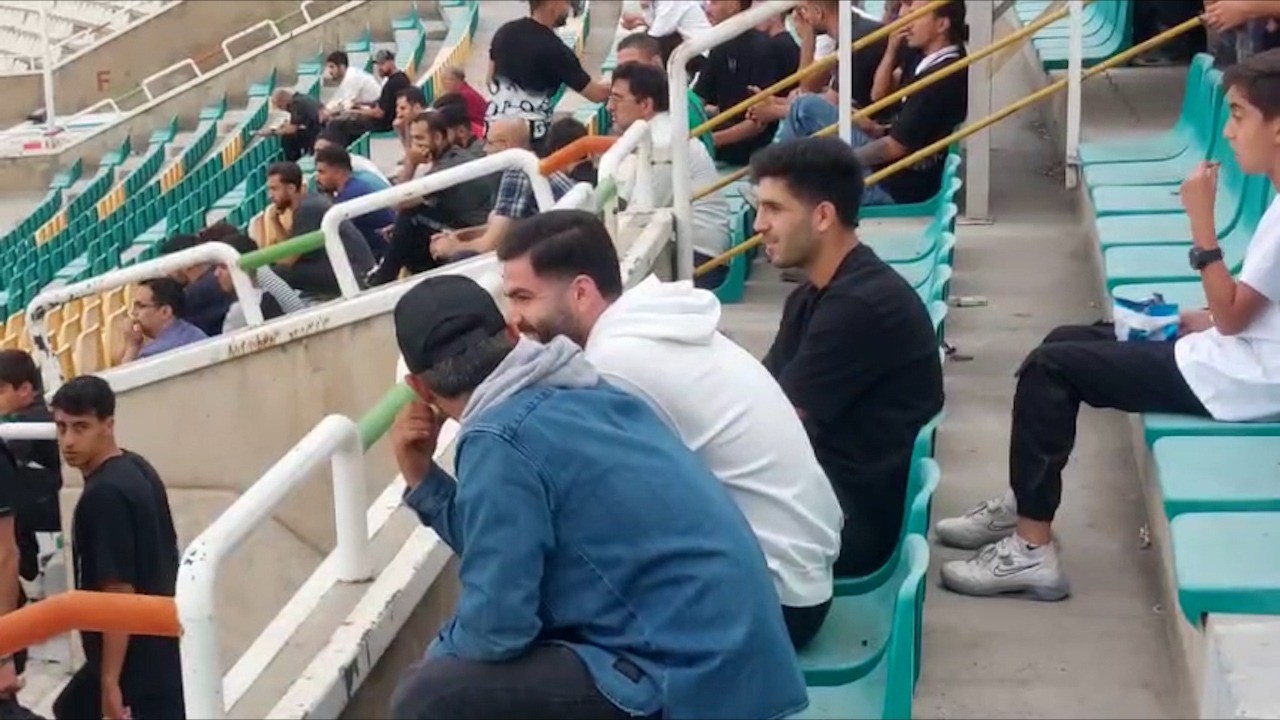 اختصاصی/ یاسین سلمانی، محمد خدابنده‌لو و هادی شکوری تماشگر فینال لیگ دسته دوم