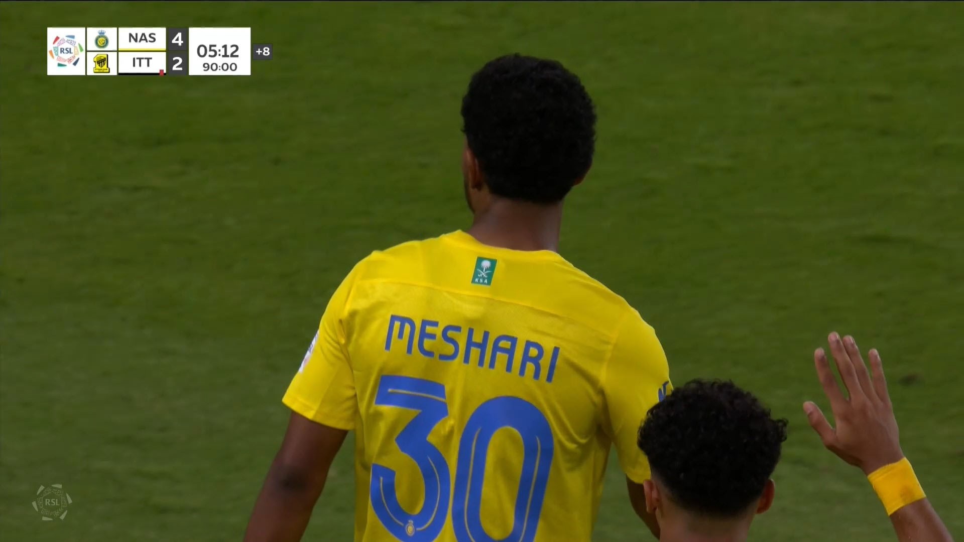 گل چهارم النصر به الاتحاد (مشاری النمر)