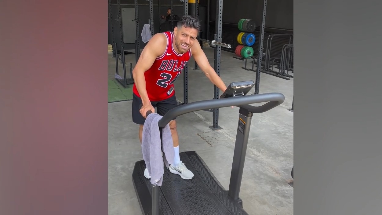 تمرینات انفرادی مرتضی پورعلی گنجی مدافع پرسپولیس