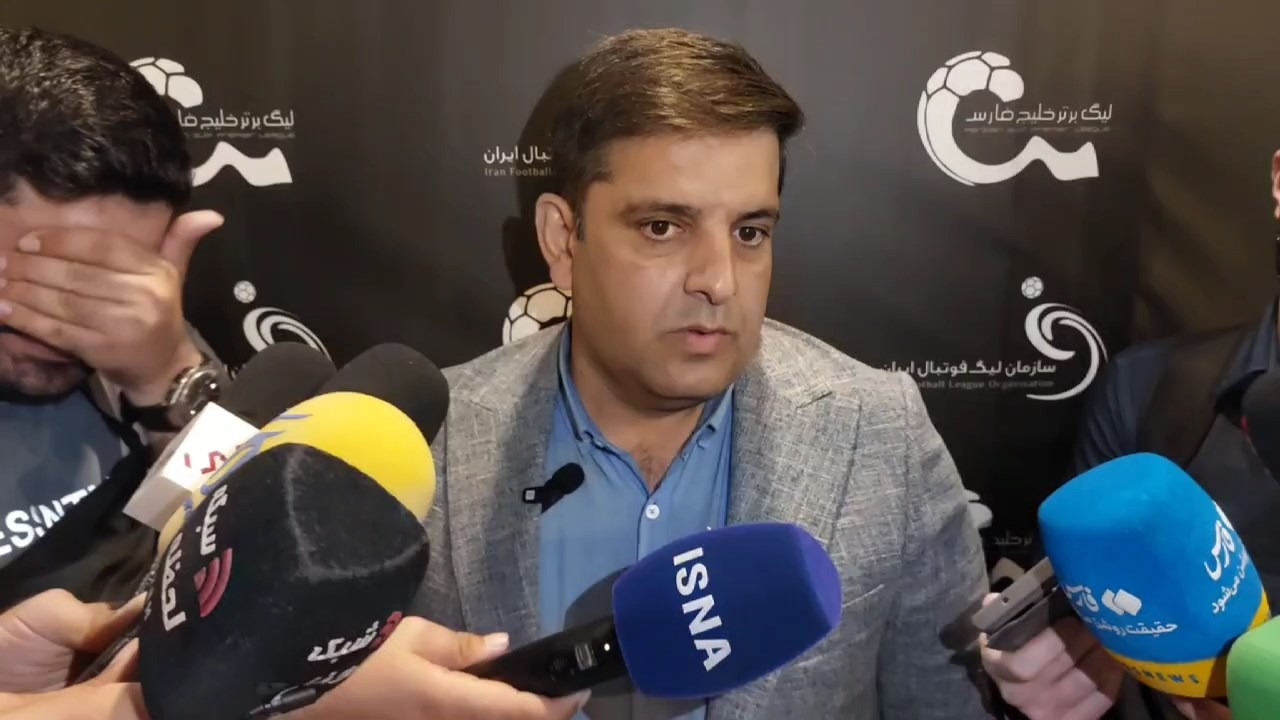 اختصاصی/ صحبتهای ایزد سیف الله پور، مدیرعامل نساجی پس از پایان مراسم قرعه کشی لیگ برتر
