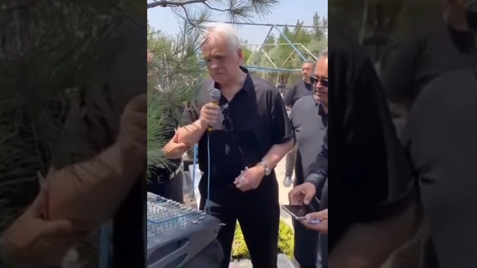 صحبتهای غمناک امیر حاج رضایی کارشناس فوتبال در سوگ دخترش