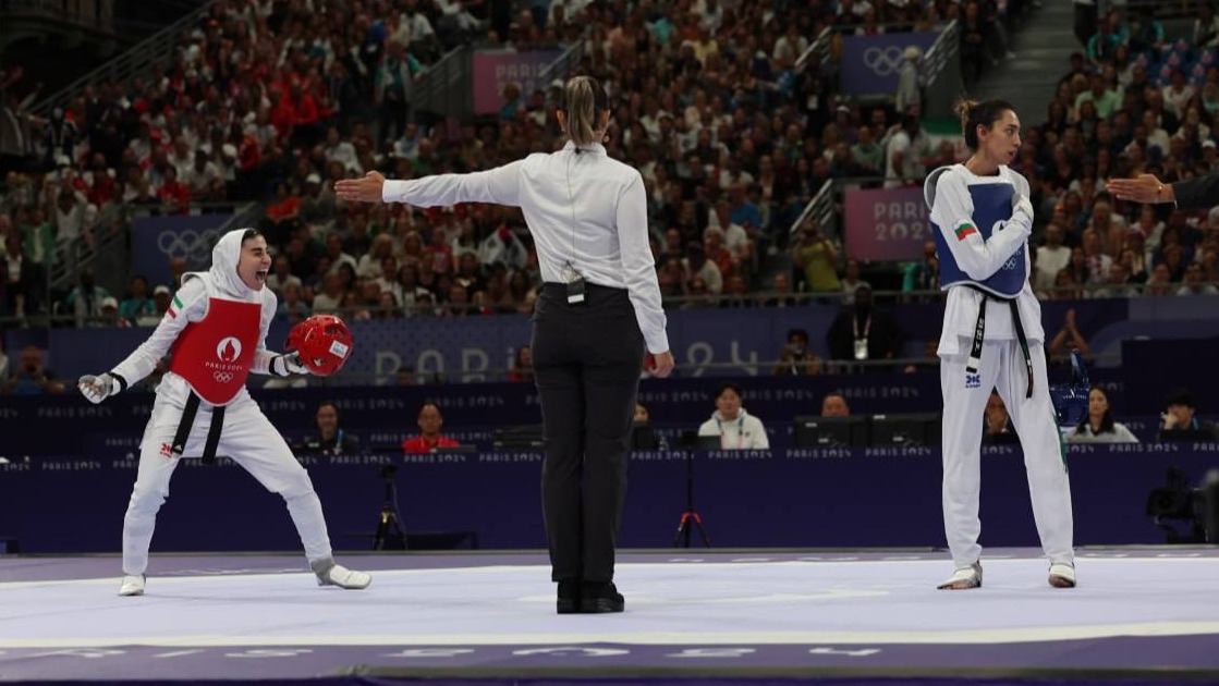 المپیک 2024/ کامبک فوق العاده ناهید کیانی مقابل کیمیا علیزاده