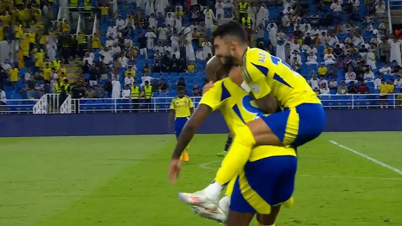 گل چهارم النصر به الفیحا (سوپرگل تالیسکا)