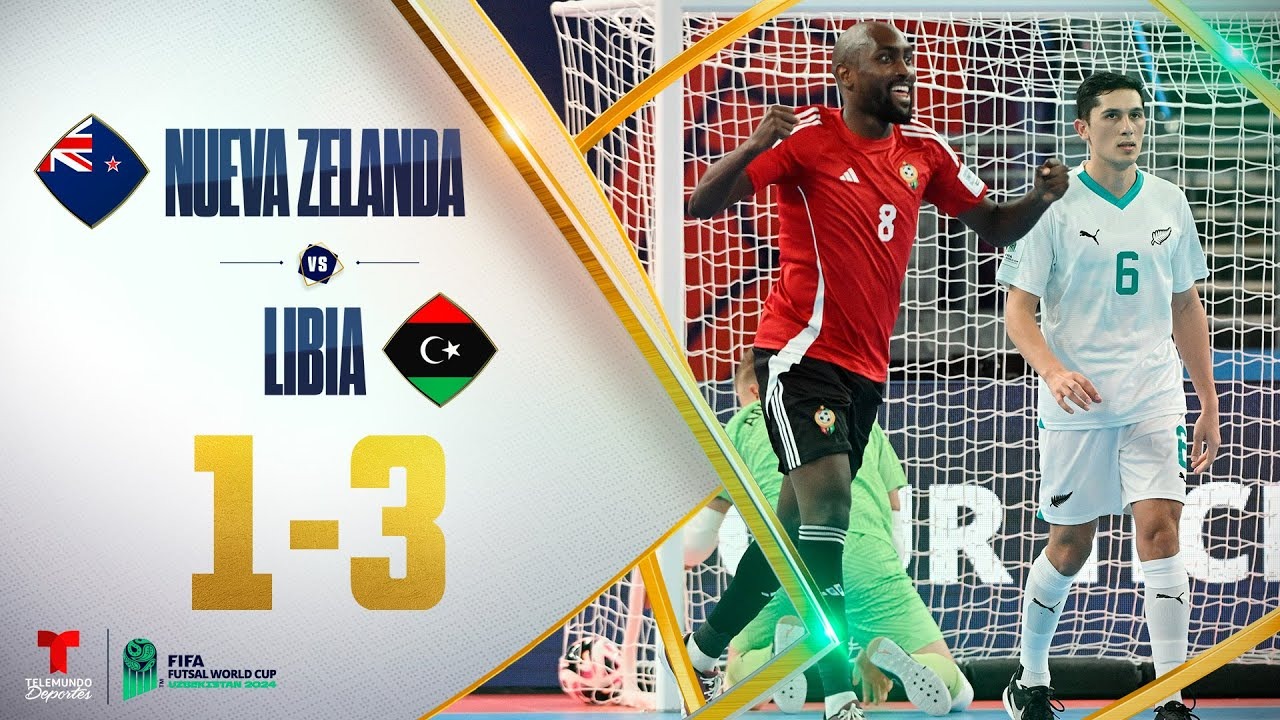 خلاصه بازی فوتسال نیوزیلند 1-3 لیبی (جام جهانی فوتسال 2024)