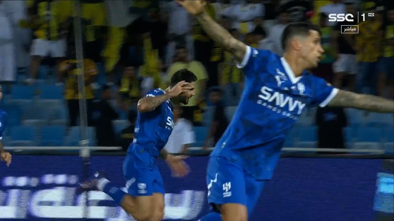 گل اول الهلال به التحاد (میتروویچ)