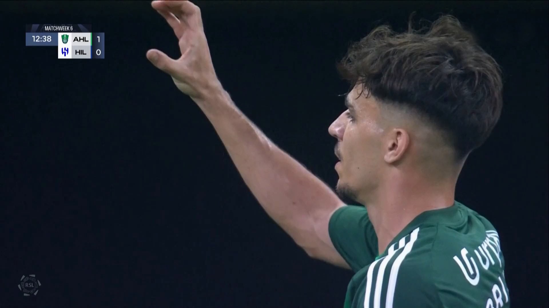 گل اول الاهلی عربستان به الهلال (گابی ویگا)
