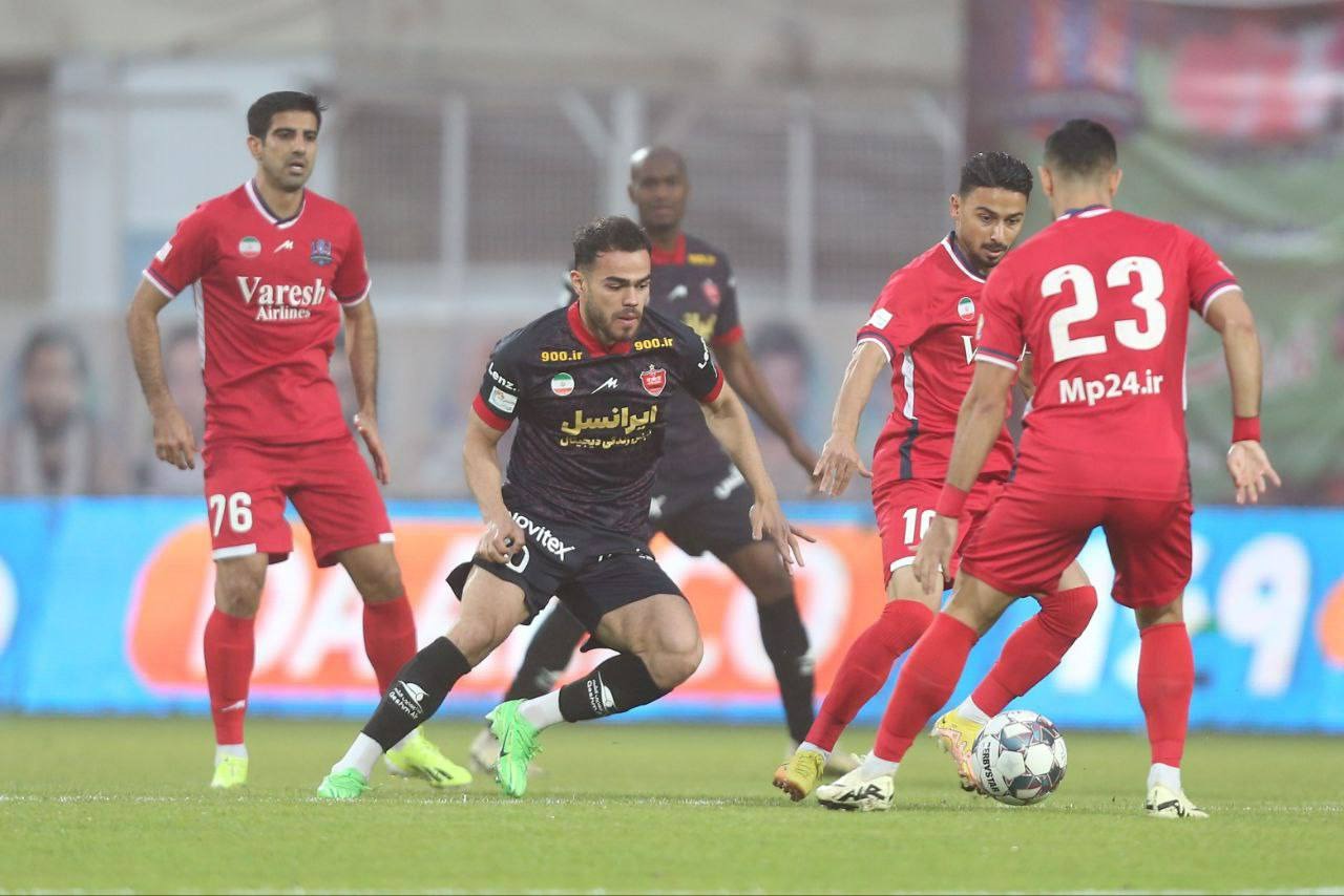 برگزاری دیدار پرسپولیس و نساجی در شهر قدس