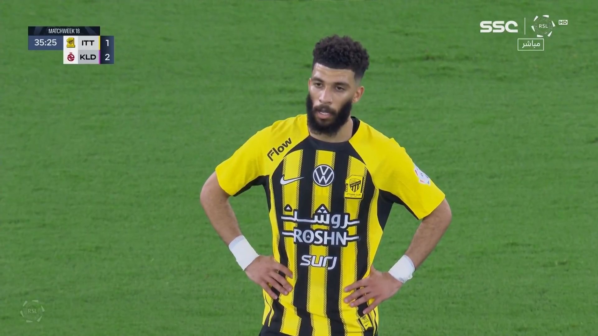گل اول الاتحاد به الخلود (عبدالرحمن العبود)