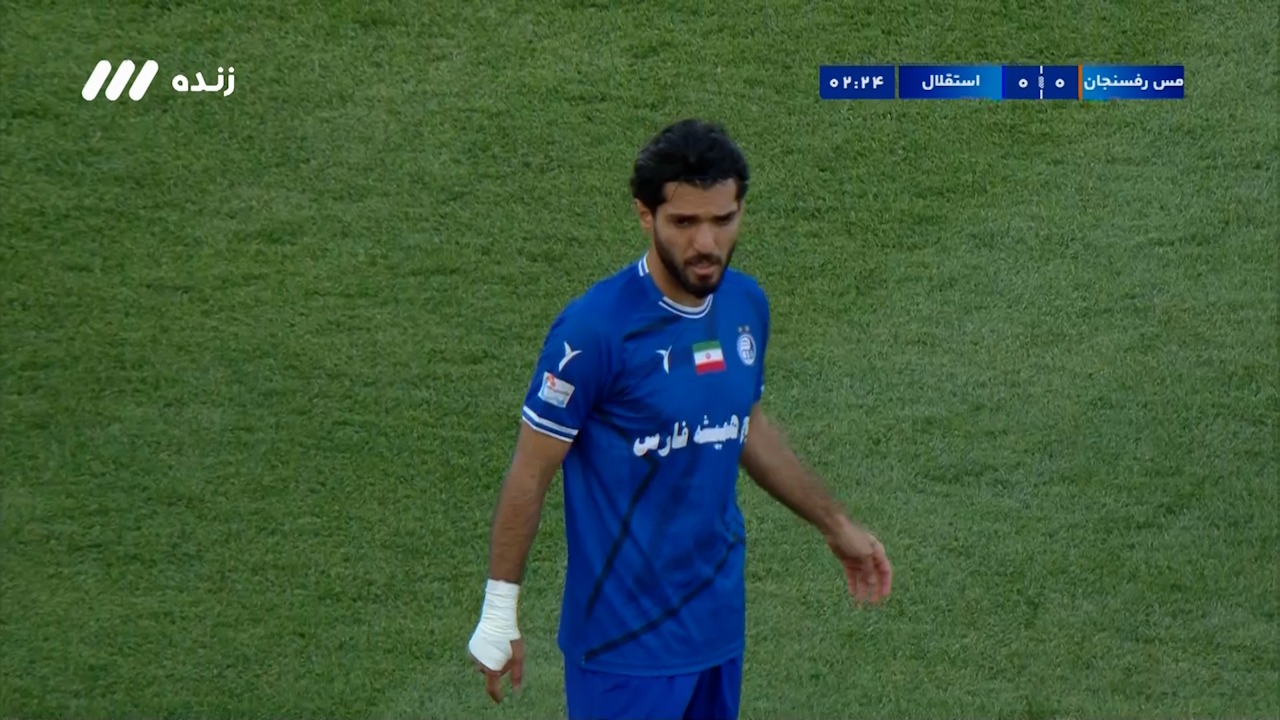 جانشین اندونگ آماده نیست! کارت زرد زودهنگام برای زبیر