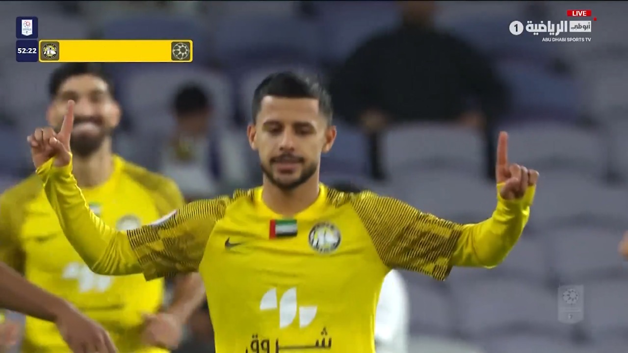 گل اول الاتحاد کلبا به العین (سوپرگل مهدی قایدی)