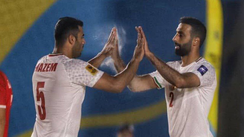 گل های فوتبال ساحلی ایران 14-0 افغانستان