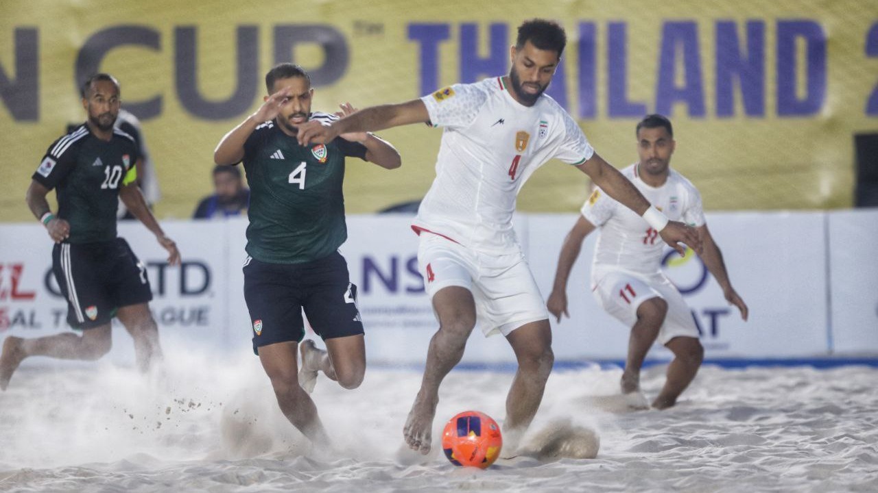 گل های فوتبال ساحلی ایران 4-3 امارات