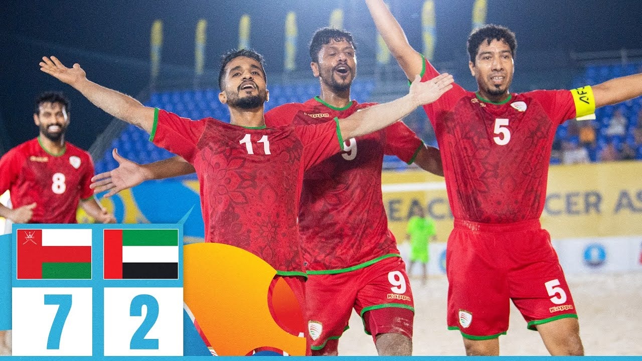 گلهای فوتبال ساحلی عمان 7-2 امارات