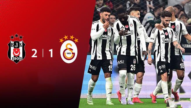 خلاصه بازی بشیکتاش 2-1 گالاتاسرای