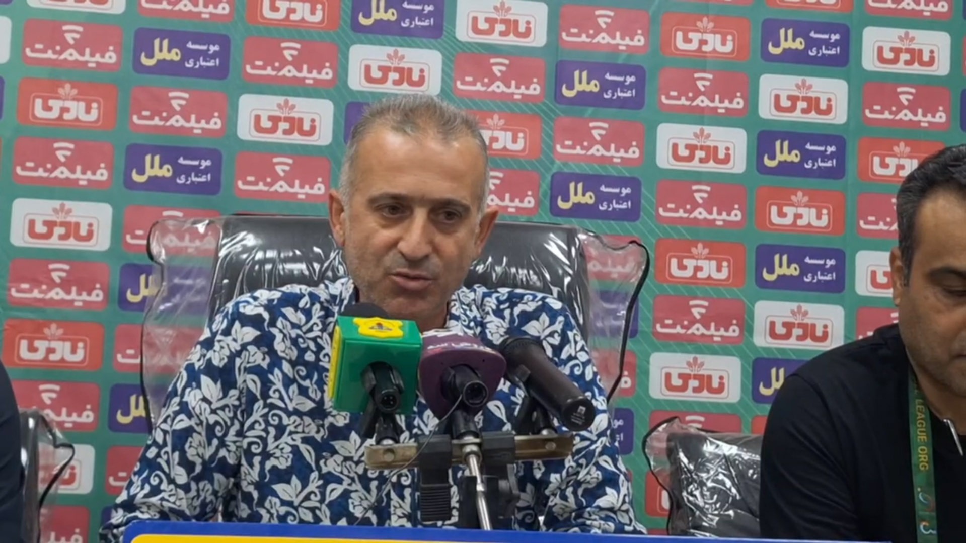 صحبتهای فراز کمالوند بعد از شکست برابر نیروی زمینی