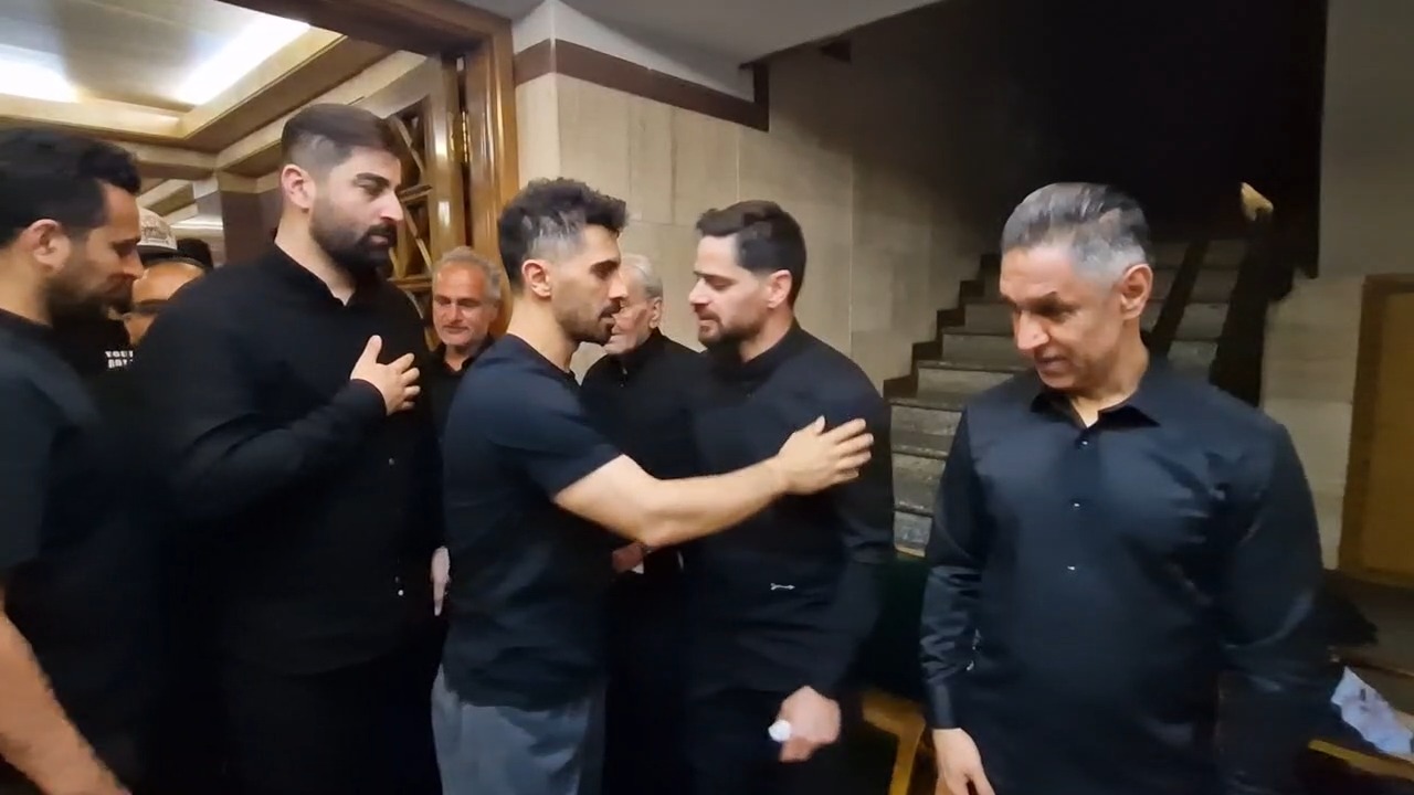 حضور چهره‌ها و اهالی ورزش در مراسم ختم مادر کمال کامیابی‌نیا