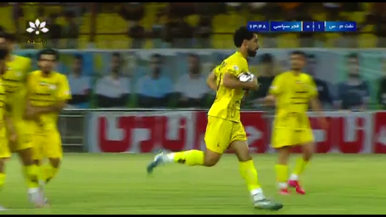 گل اول فجرسپاسی به نفت مسجدسلیمان (امیرمحمد منصف)