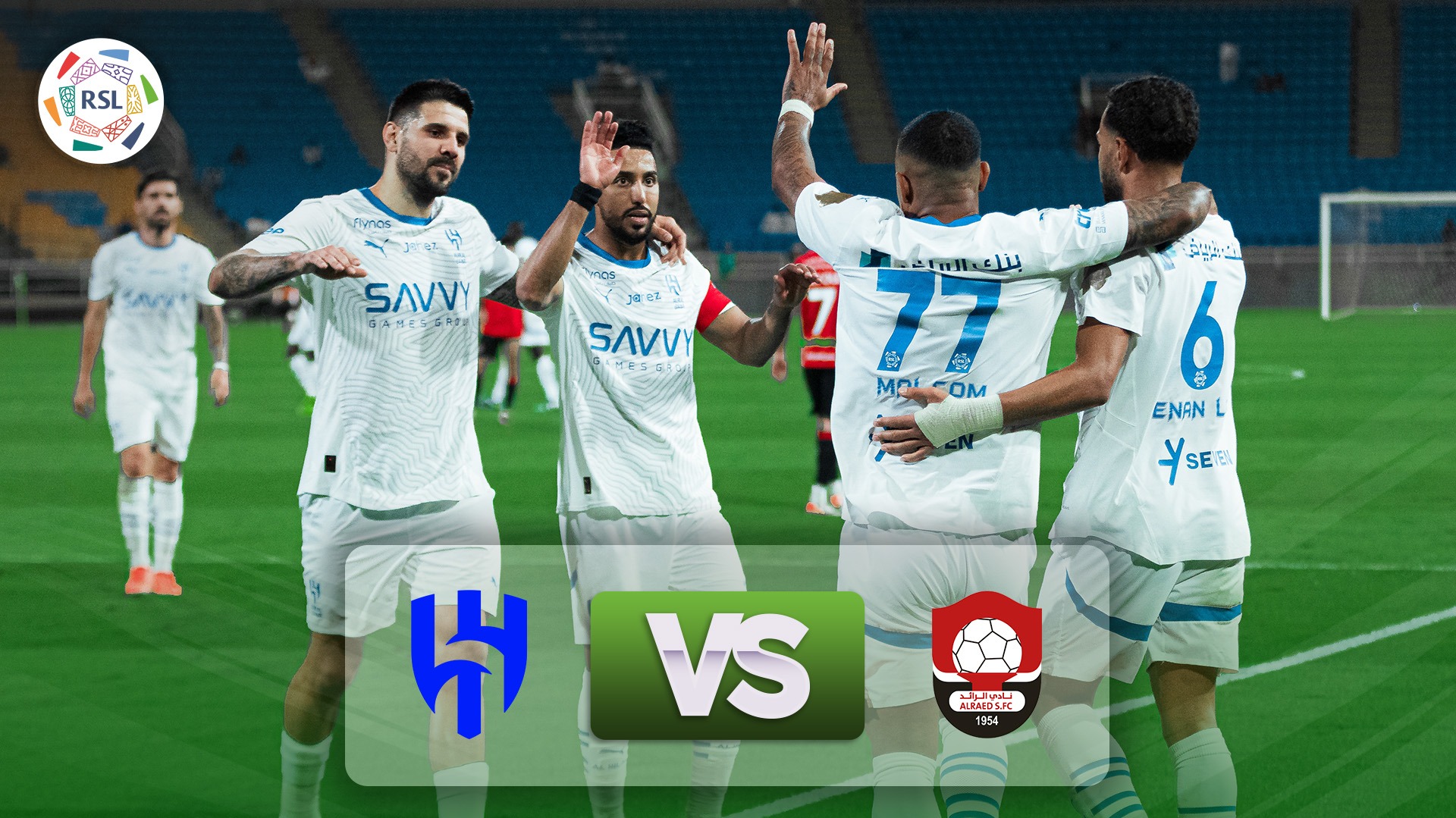 خلاصه بازی الرائد 3-5 الهلال