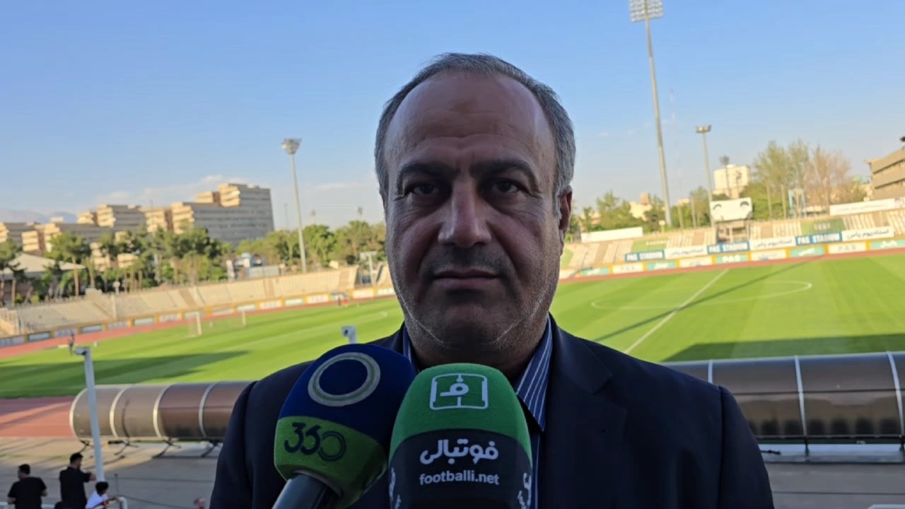 گفت و گو با حسین خبیری در حاشیه فینال لیگ برتر رده سنی امیدها