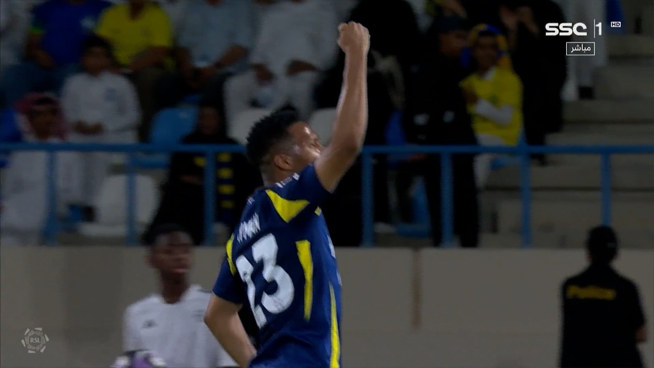 گل اول النصر به الاخدود (آیمن احمد)