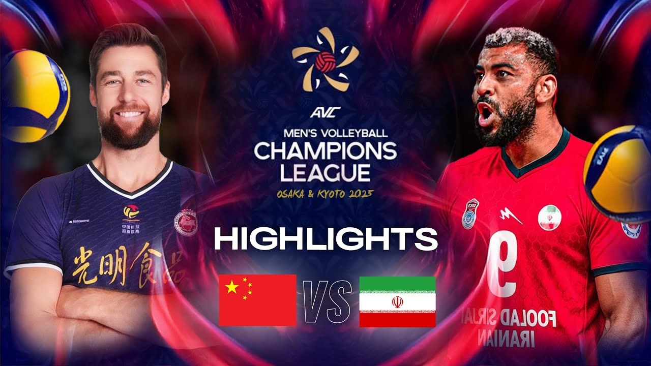 خلاصه بازی شانگهای 1-3 فولاد سیرجان (والیبال جام باشگاههای آسیا)