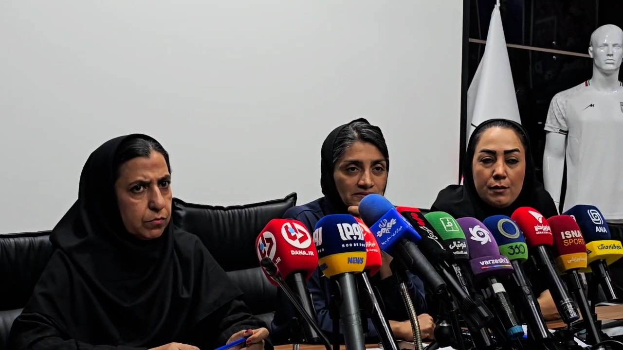 بخش اول نشست خبری مرضیه جعفری سرمربی تیم ملی فوتبال زنان