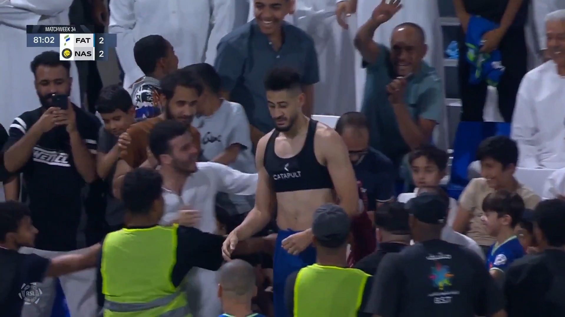 گل دوم الفتح عربستان به النصر (سوپرگل مراد باتنا)