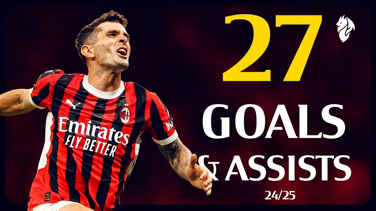 27 گل و پاس گل پولیسیچ در میلان فصل 25-2024