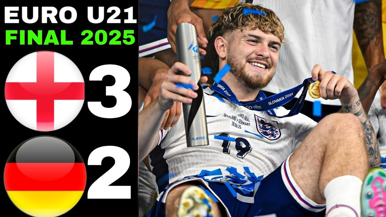 خلاصه بازی انگلیس 3-2 آلمان (فینال یورو زیر 21 سال)