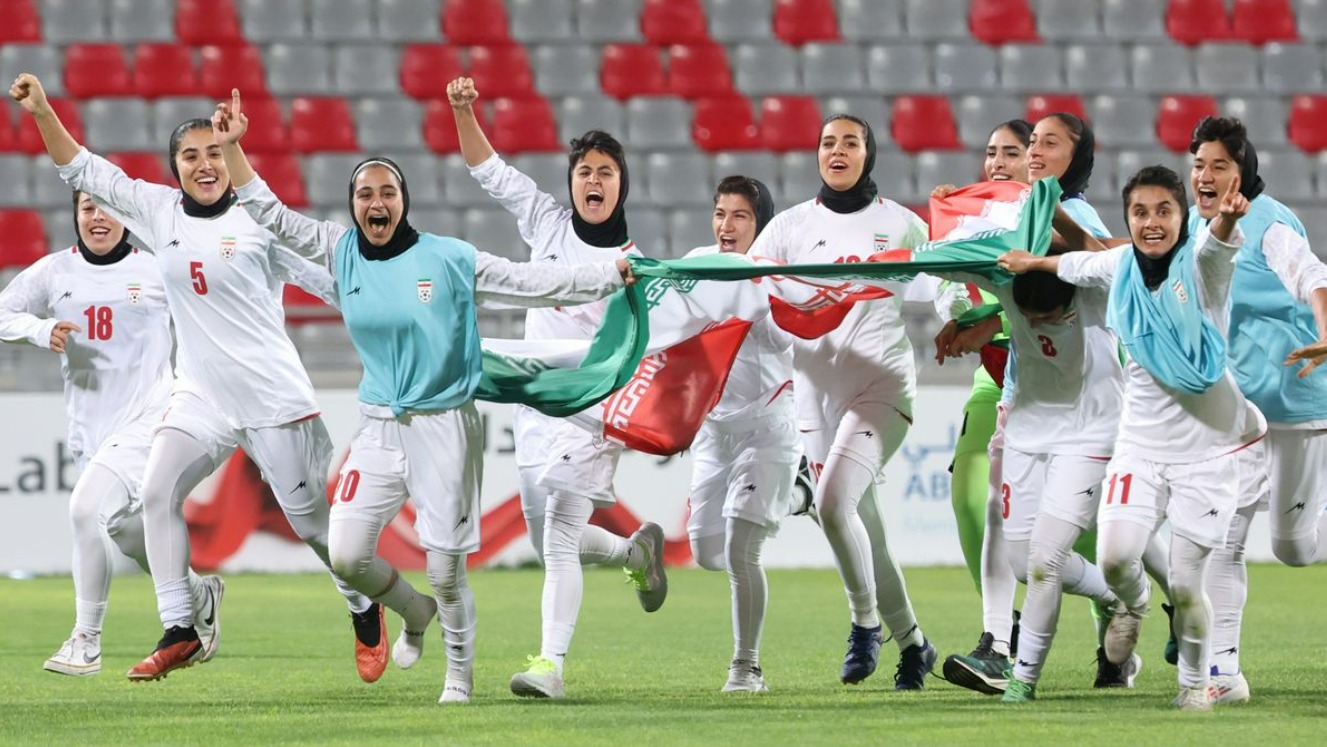 گزارش AFC از صعود مقتدرانه تیم ملی فوتبال زنان ایران به جام ملت‌های آسیا