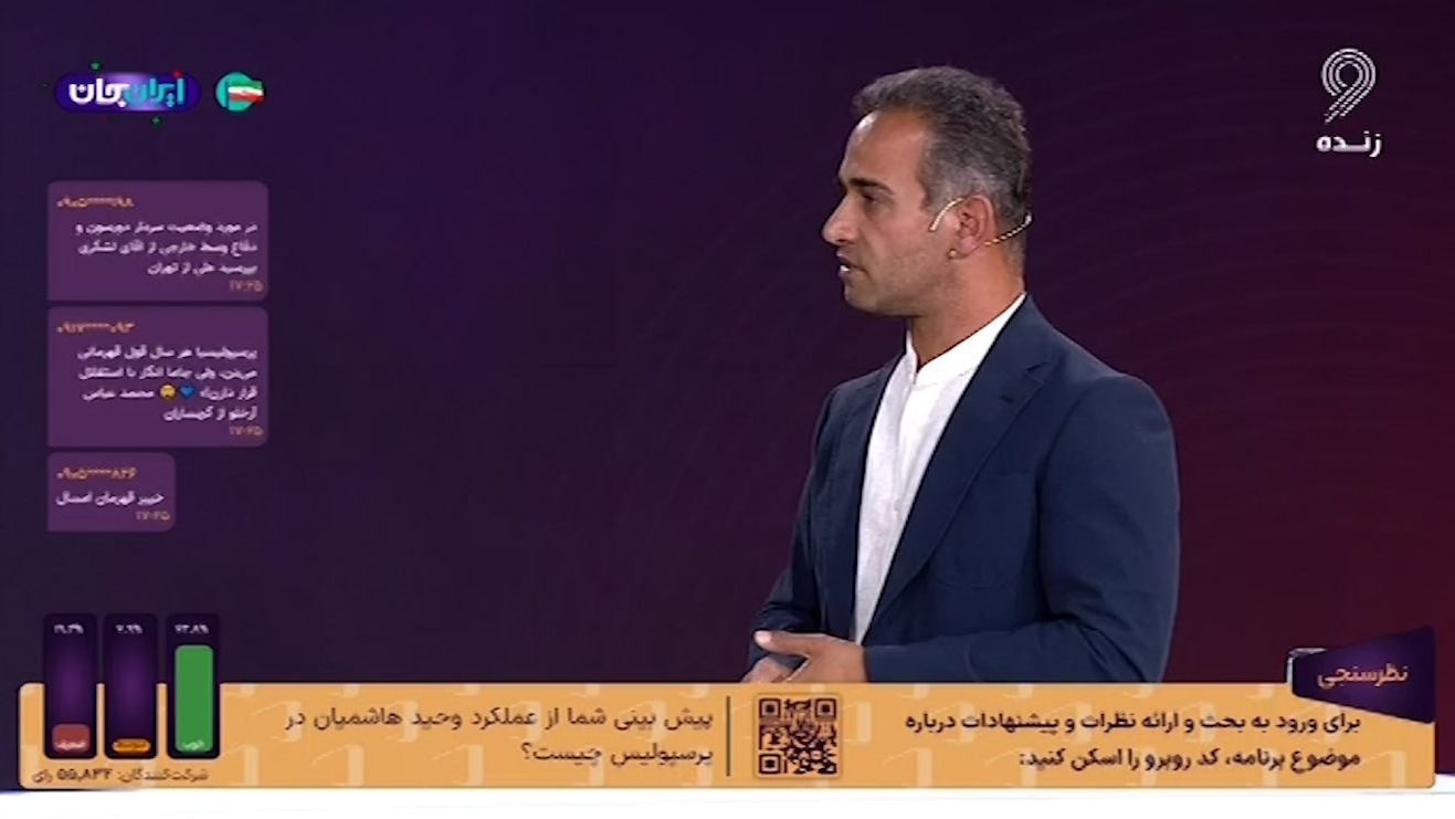 واکنش لشگری به ادعای زنوزی مبنی بر مقصر نبودن صددرصدی بیرانوند!