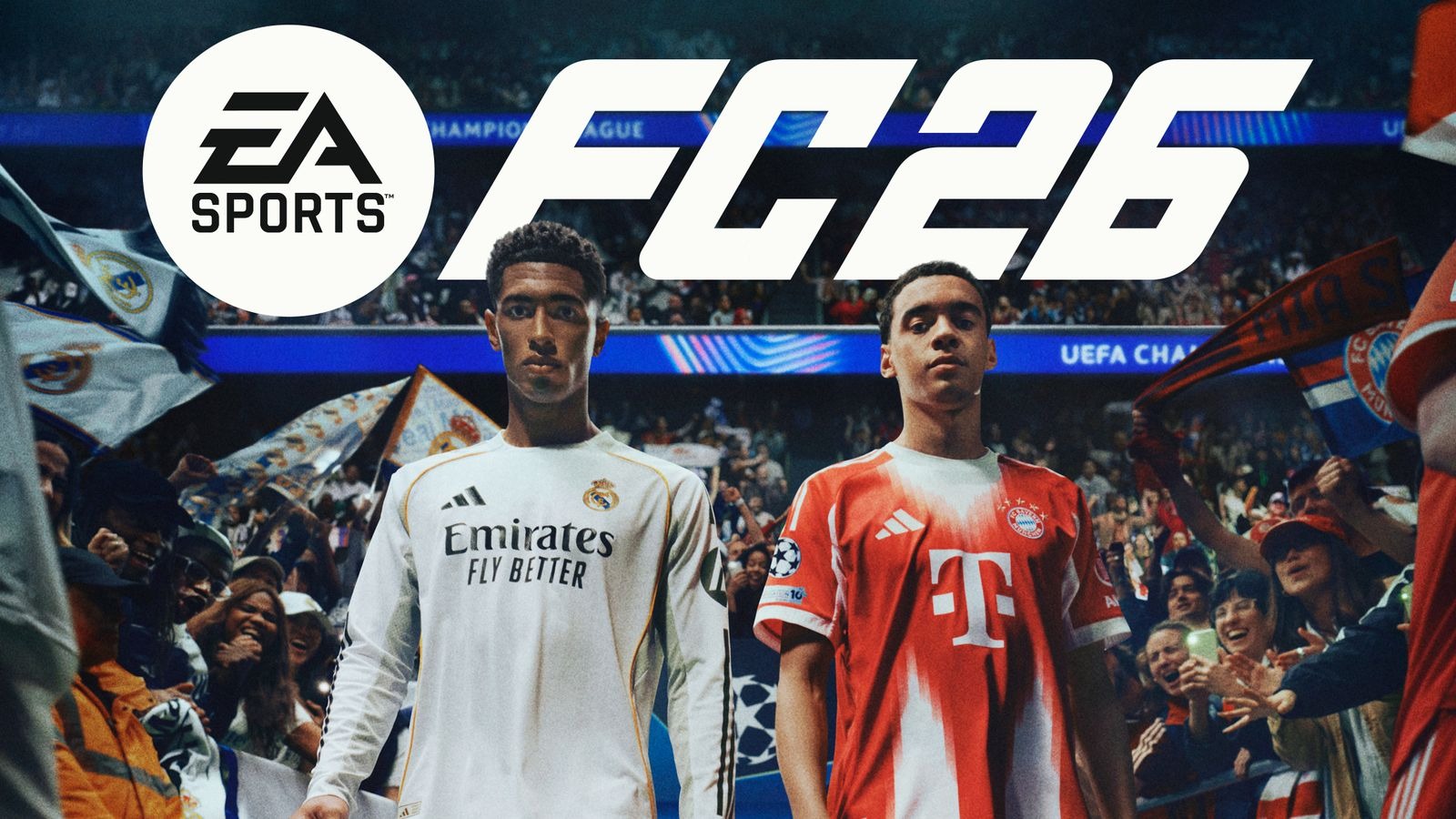 پشت صحنه ساخت کاور بازی FC 26 با حضور موسیالا و بلینگام