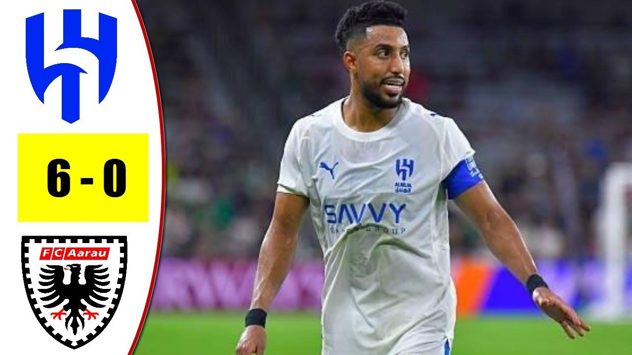 خلاصه بازی آرائو 0-6 الهلال (دوستانه)