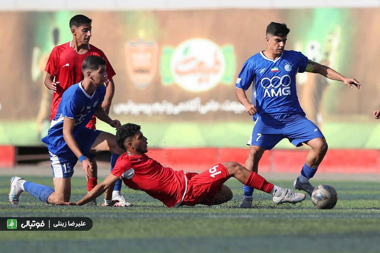 پیروزی پرسپولیس مقابل استقلال در دربی جوانان