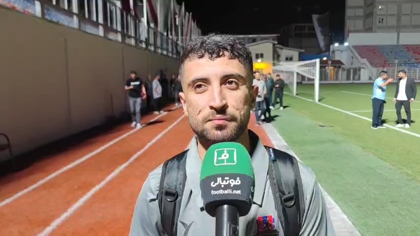 صحبتهای بازیکنان نساجی بعد از دیدار مقابل صنعت نفت آبادان
