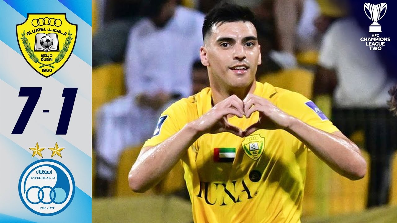 بازی کامل الوصل 7-1 استقلال