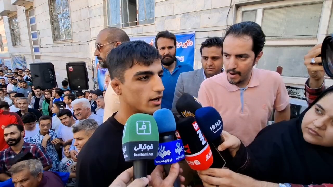 گفت و گو با احمد جوان بعد از کسب مدال نقره رقابت های قهرمانی جهان