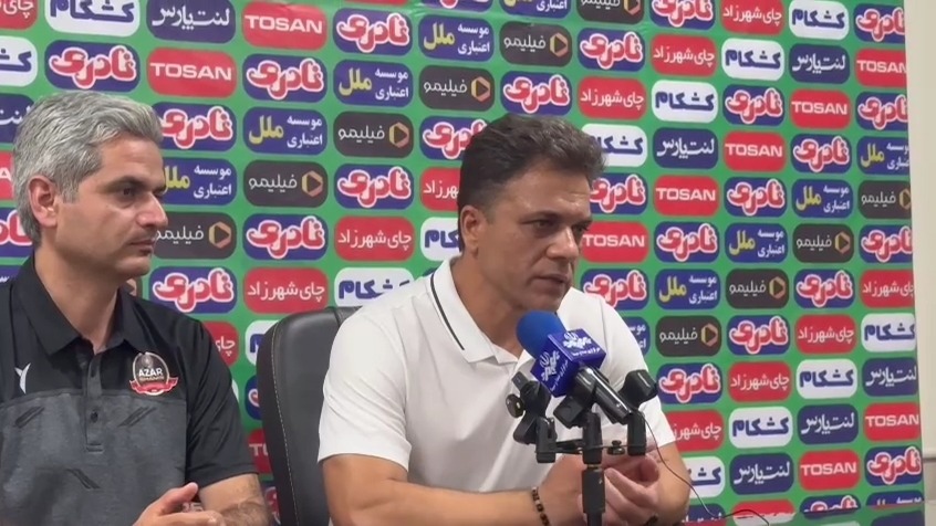 وحید رضایی سرمربی شمس آذر پس از تساوی مقابل مس: امیدوارم سه امتیاز ما برگردد