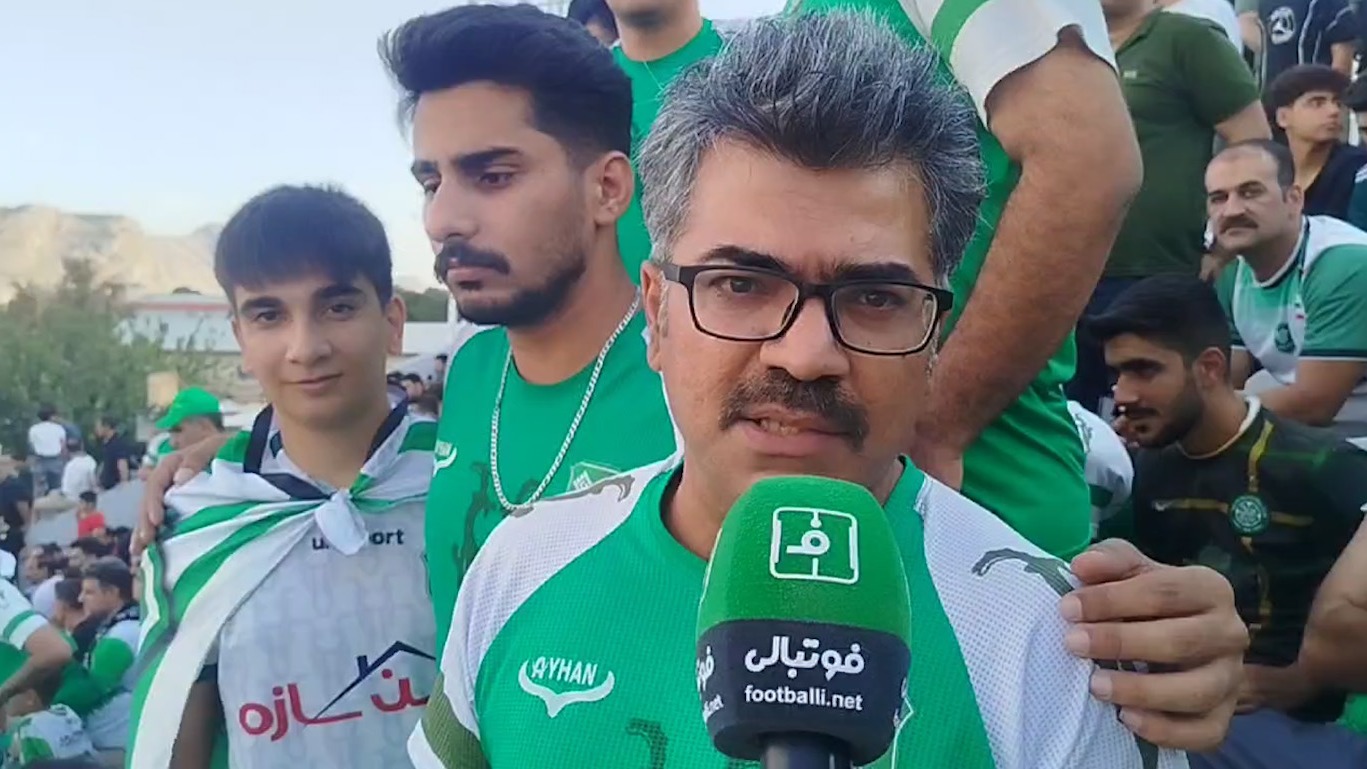 گفت و گو با هواداران خیبر پیش از بازی با سپاهان