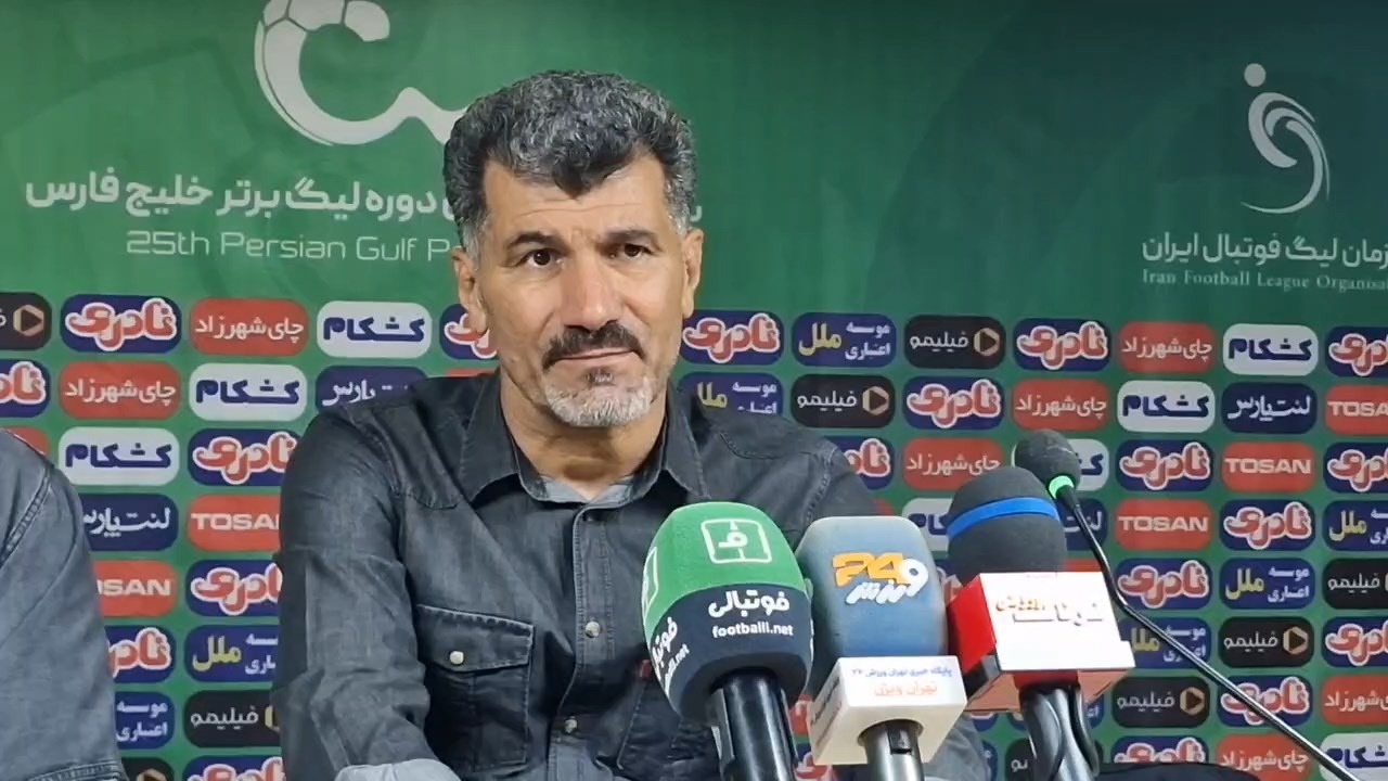 صحبتهای داریوش یزدی سرمربی نیروی زمینی بعد از بازی با بعثت کرمانشاه
