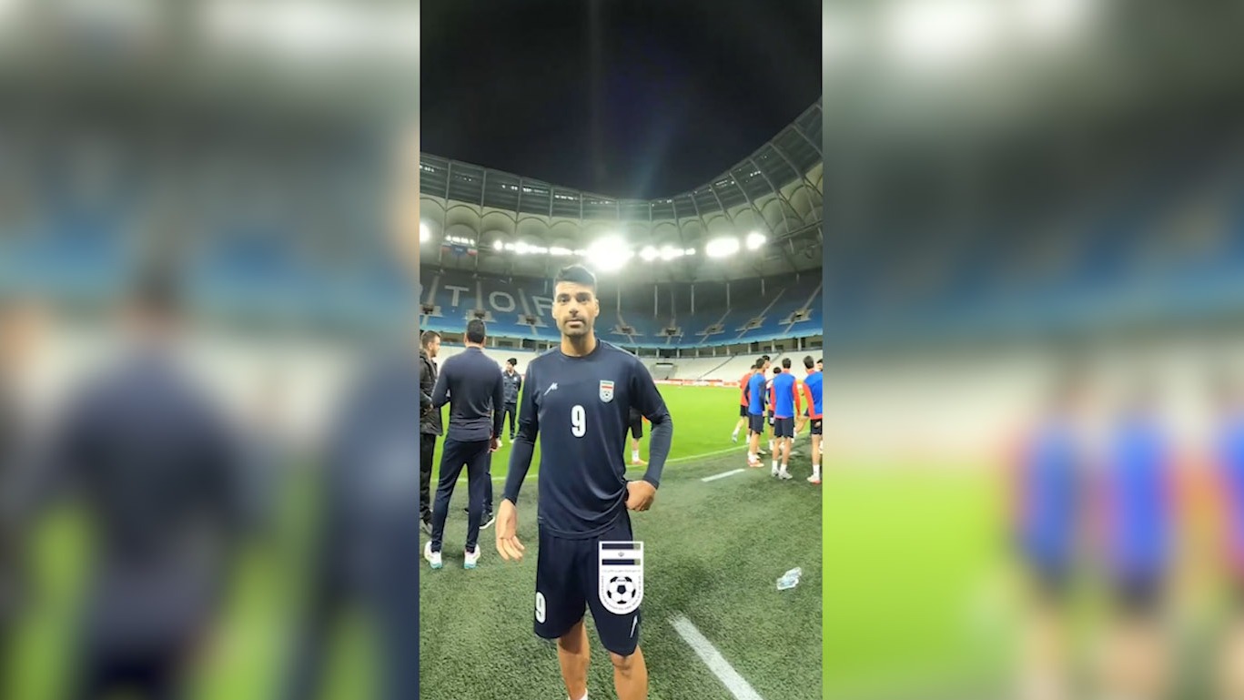 رودرو با بازیکنان تیم ملی فوتبال در ولگوگراد