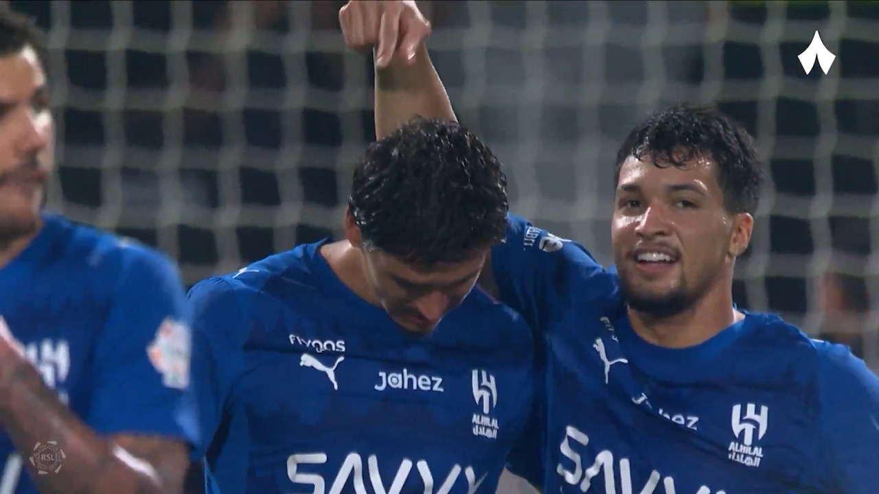 گل چهارم الهلال به الاتفاق (دبل لئوناردو)