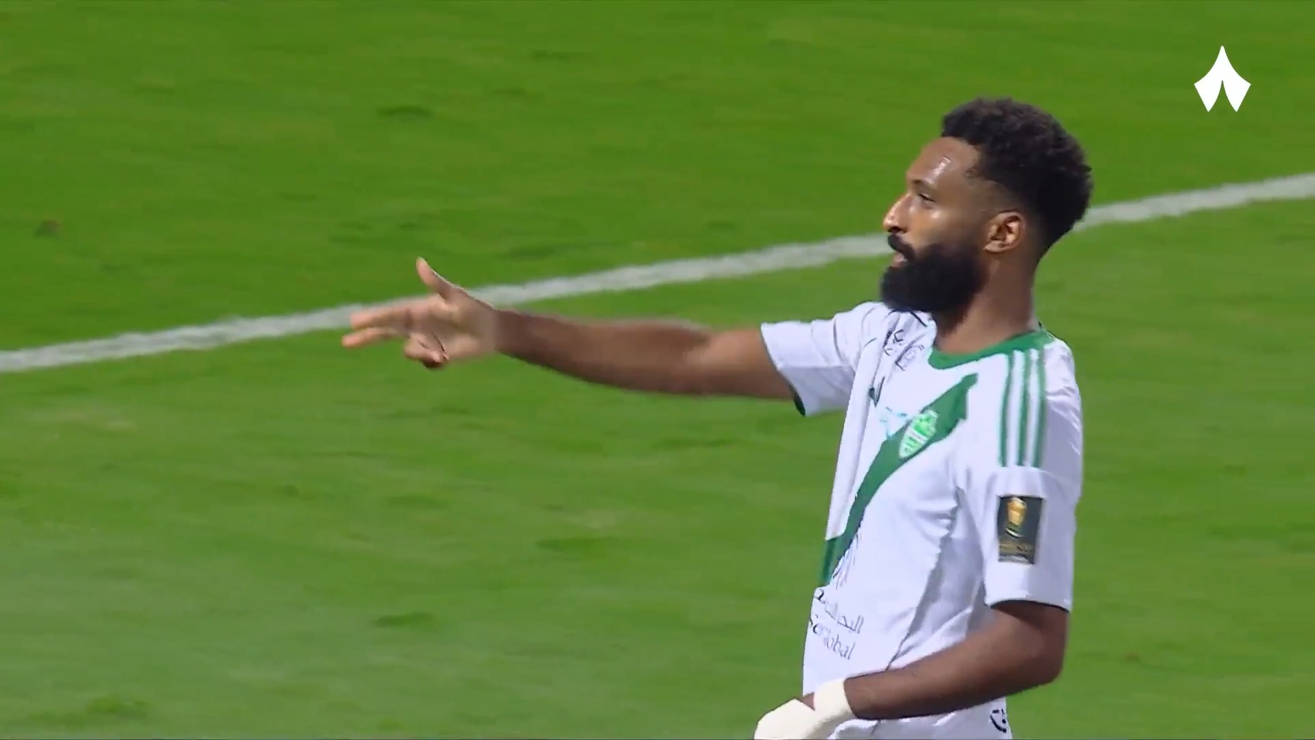 گل دوم الاهلی عربستان به الباطن (فراس البريكان)