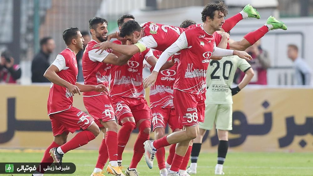 فوتبالی و گلهای برتر پرسپولیس به تراکتور؛ ناکاوت! (ویدیو)