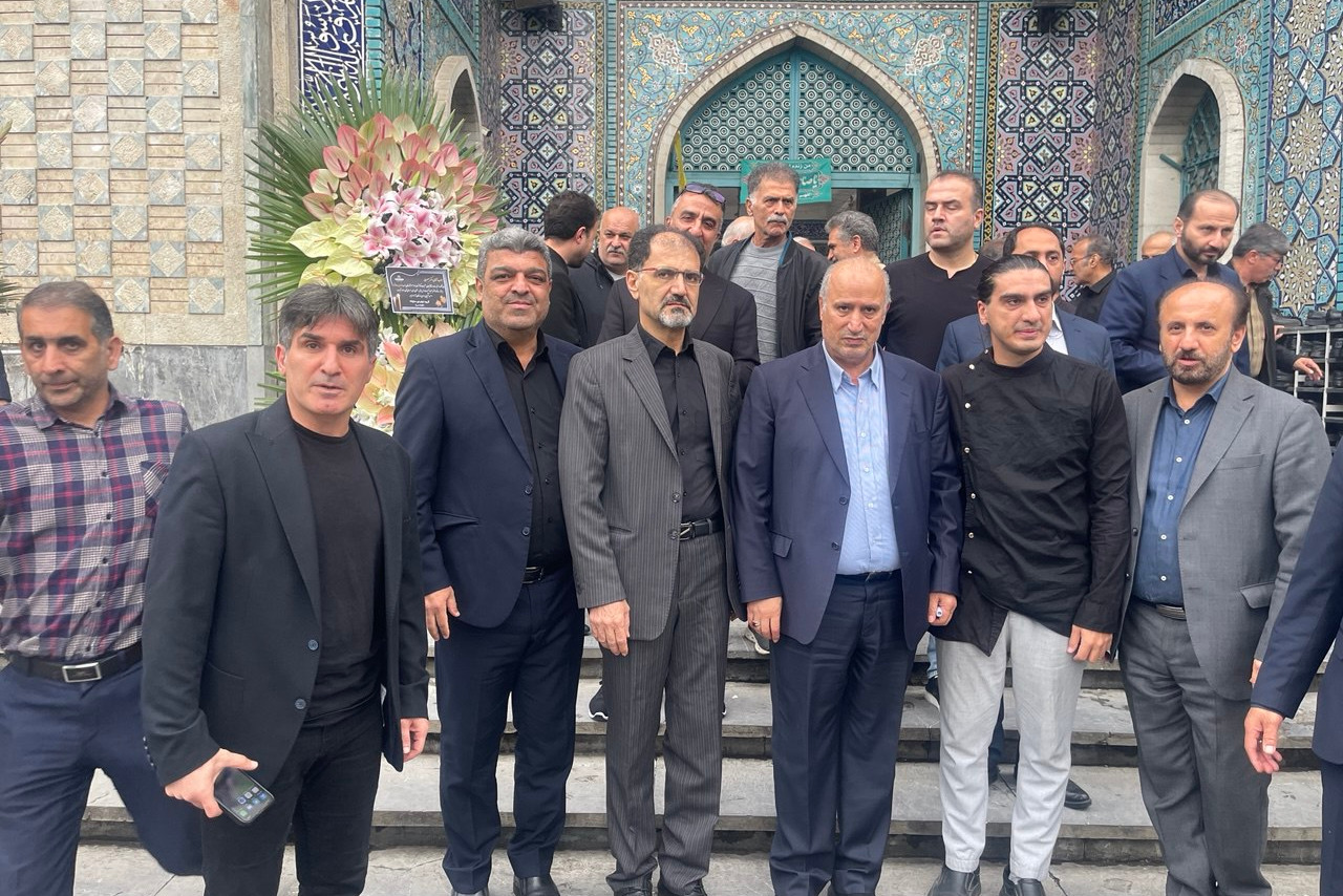 مراسم ختم زنده یاد سعادتمند در نوشهر