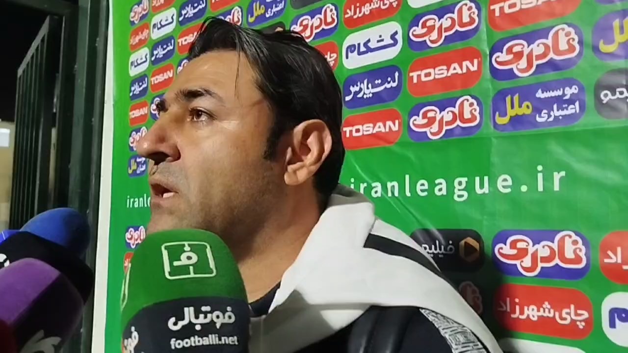 صحبتهای فاضلی مربی گل گهر بعد از بازی با خیبر
