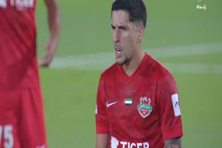 گل اول شباب الاهلی به الدحیل (برنو کاسکاردو لموس)