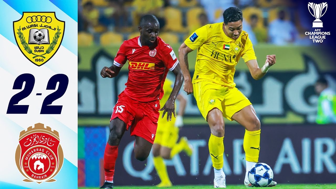 خلاصه بازی الوصل 2-2 المحرق (گروه استقلال)